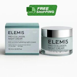 Elemis Pro-Collagen Night Cream 50ml / 1.6oz Anti-Wrinkle Hydrating